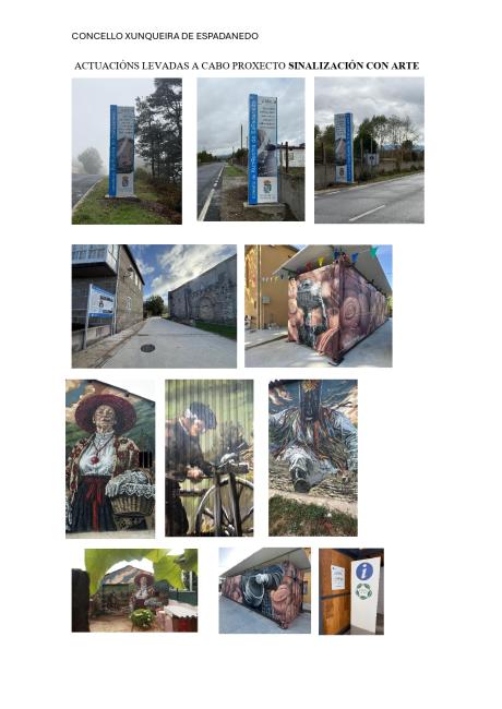 Sinalización con arte